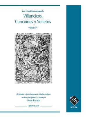 Villancicos, canciones y sonetos, vol. 4