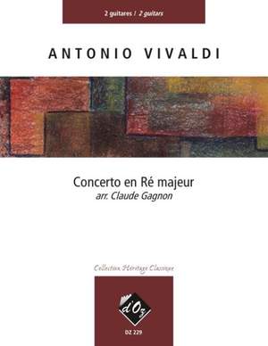 Antonio Vivaldi: Concerto in D Major RV93 for Two Guitars
