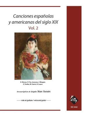 Canciones españolas y americanas del siglo XIX, 2