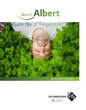 Benoît Albert: Suite No. 1 Fingerstyle