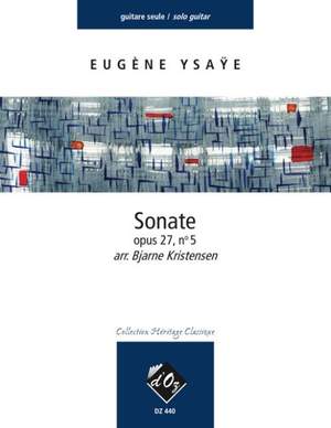 Eugène Ysaÿe: Sonate opus 27, no 5