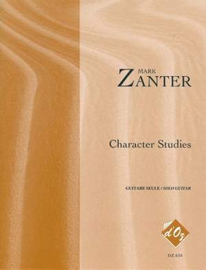 Mark Zanter: Character Studies