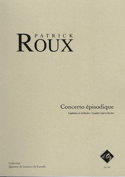 Patrick Roux: Concerto épisodique