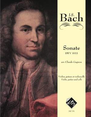 Johann Sebastian Bach: Sonate, BWV 1033