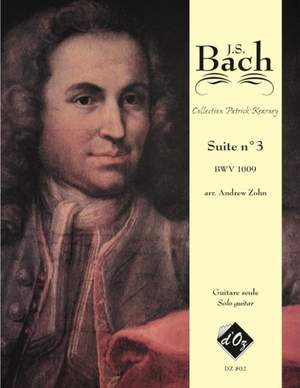 Johann Sebastian Bach: Suite no 3, BWV 1009