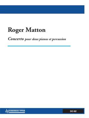 Roger Matton: Concerto for piano