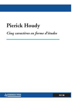 Pierick Houdy: Cinq caractères (2 instr. ad lib)