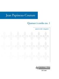 Jean Papineau-Couture: Quatuor à cordes no. 1