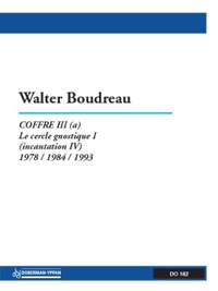 Walter Boudreau: Coffre 3A (fl., (clar.) / cello / pno)