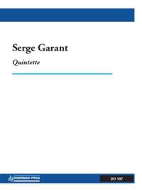 Serge Garant: Quintette (fl. / ob. / cello / pno / perc.)