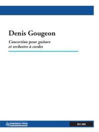 Denis Gougeon: Concertino for guitar