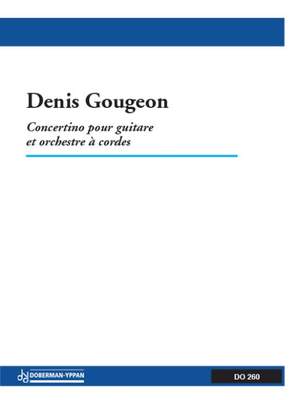 Denis Gougeon: Concertino for guitar