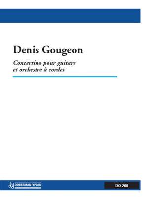 Denis Gougeon: Concertino for guitar
