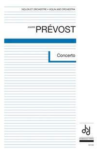 André Prévost: Concerto for violin