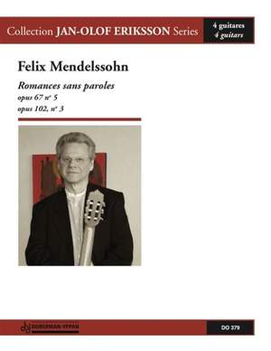 Felix Mendelssohn Bartholdy: Romances sans paroles op. 67, no. 5, op. 102 no. 3