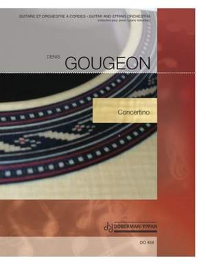 Denis Gougeon: Concertino for guitar
