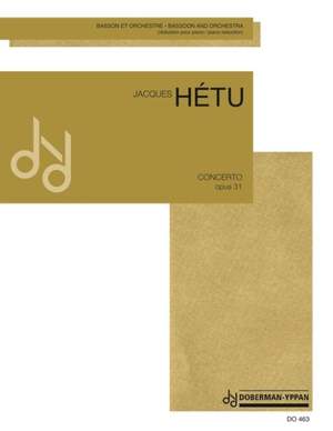 Jacques Hétu: Concerto for bassoon op. 31