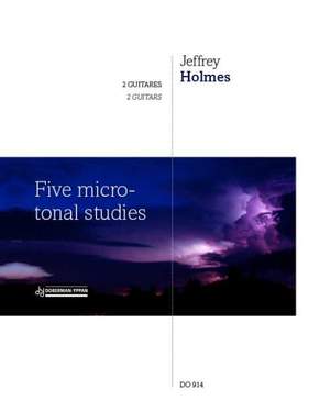 Jeffrey Holmes: Five micro-tonal studies
