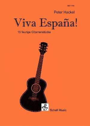 Peter Hackel: Viva Espana (easy guitar solos) Product Image
