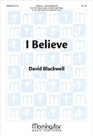 David Blackwell: I Believe