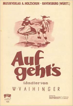 W. Vaihinger: Auf geht's