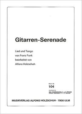 H. Funk: Gitarren Serenade
