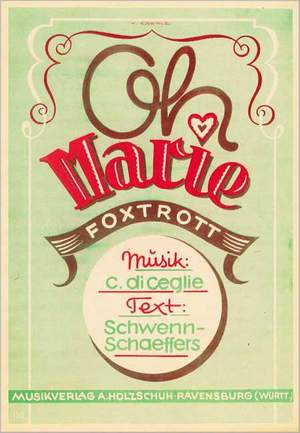 Cosimo di Ceglie: Oh Marie