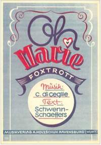 Cosimo di Ceglie: Oh Marie