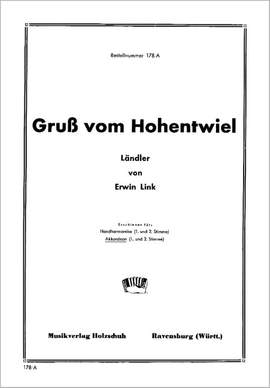 E. Link: Gruss vom Hohentwiel