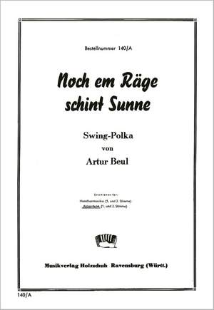 Artur Beul: Nach em Raege schint Sunne