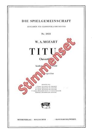 Wolfgang Amadeus Mozart: Titus Ouvertüre