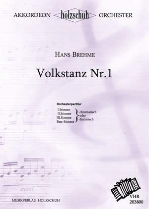 Hans Brehme: Volkstanz Nr. 1
