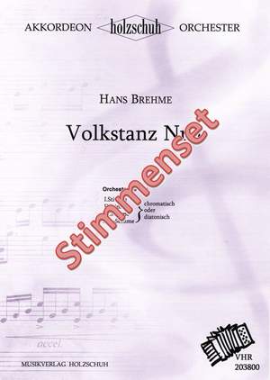 Hans Brehme: Volkstanz Nr. 1