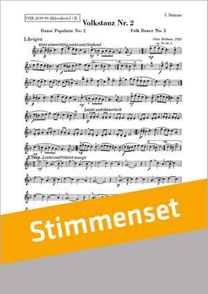 Hans Brehme: Volkstanz 2