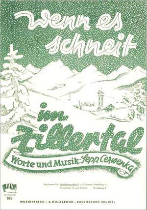 S. Cerwenka: Wenn Es Schneit Im Zillertal