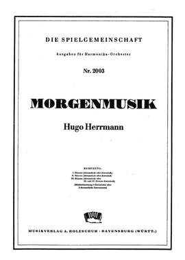 Hugo Herrmann: Morgenmusik