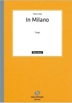 Hans Lang: In Milano