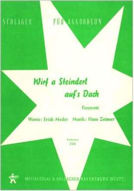 H. Zeisner: Wirf a Steinderl aufs Dach