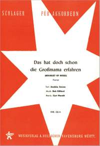 B. Hilliard: Das hat doch schon die Grossmama