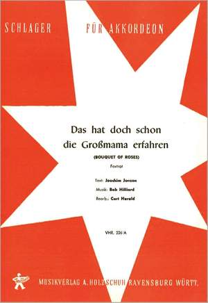B. Hilliard: Das hat doch schon die Grossmama