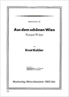 E. Kohler: Aus Dem Schoenen Wien