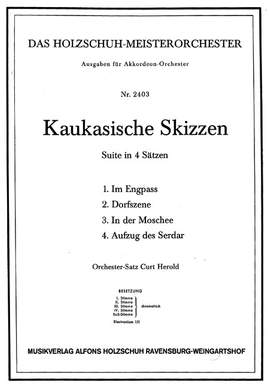 Mikhail Ippolitov-Ivanov: Kaukasische Skizzen