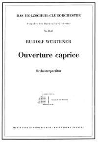 Rudolf Würthner: Ouvertüre Caprice