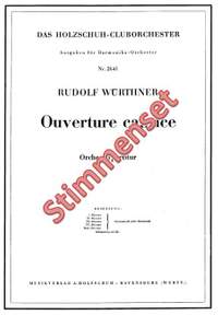 Rudolf Würthner: Ouvertüre Caprice
