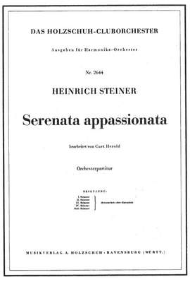 H. Steiner: Serenata Appassionata