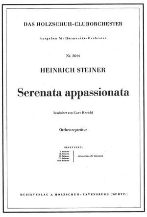 H. Steiner: Serenata Appassionata