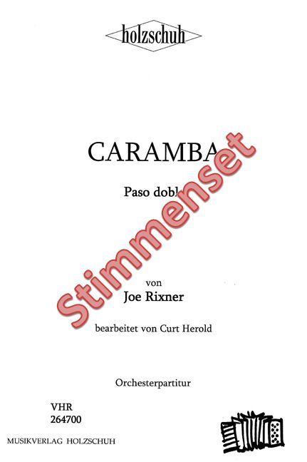 Joe Rixner: Caramba
