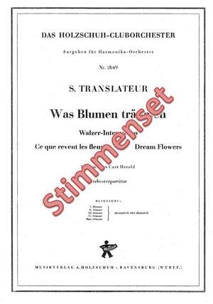 Siegfried Translateur: Was Blumen träumen