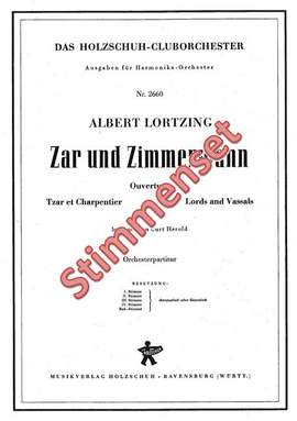 Albert Lortzing: Zar und Zimmermann