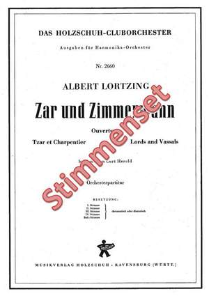 Albert Lortzing: Zar und Zimmermann